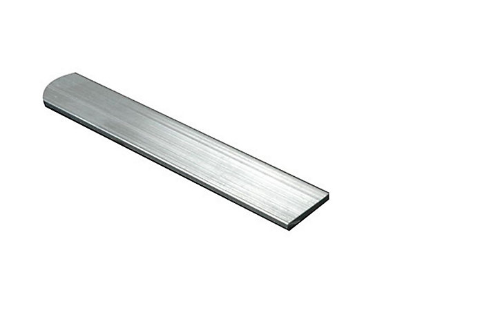 Plat alu brut 20 x 2 mm, L. 2 m