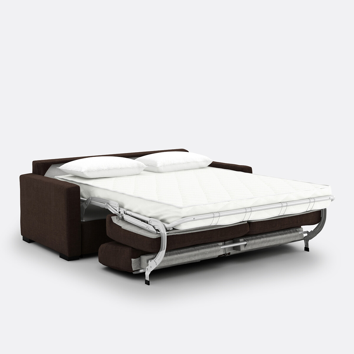 LA REDOUTE INTERIORS<br>Sofá cama algodão/linho, Bultex, Timor