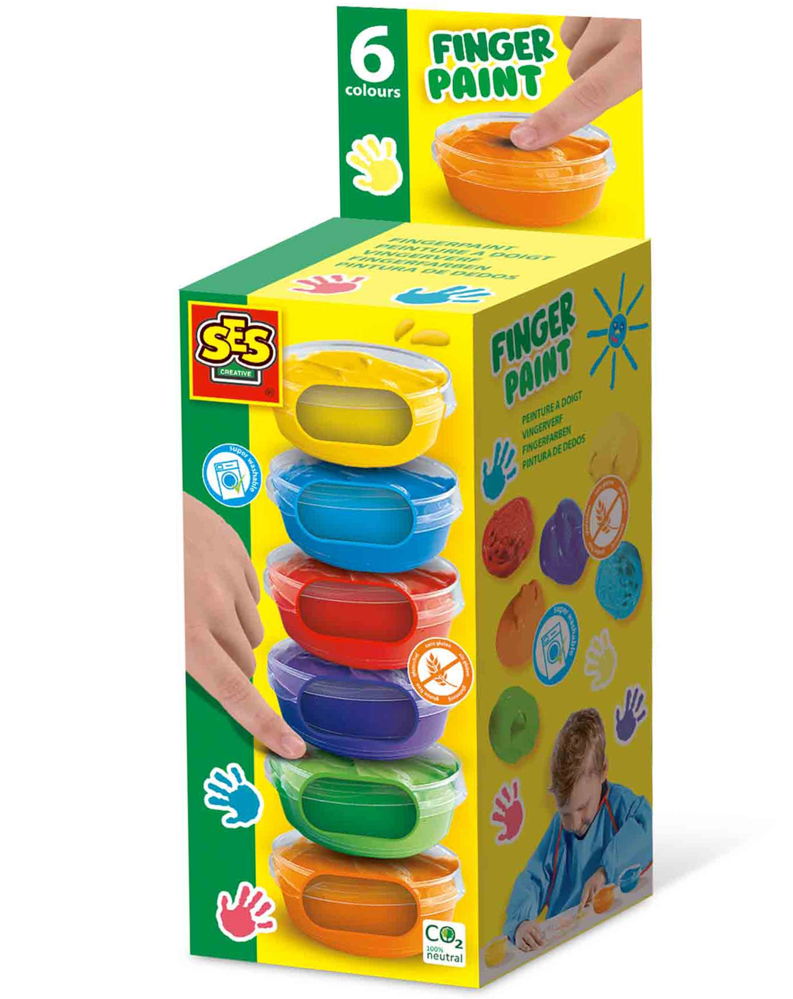 Fingerfarbe PAINT IT (6x45ml)