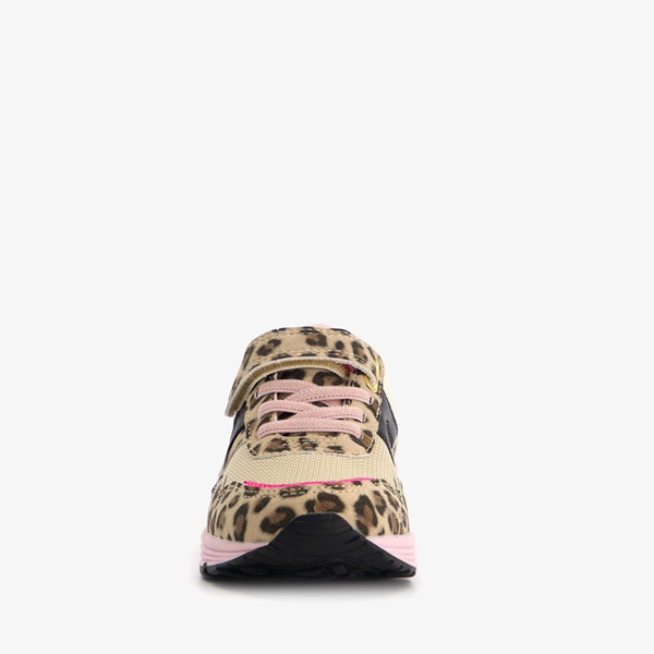 Blue Box meisjes sneakers met luipaardprint