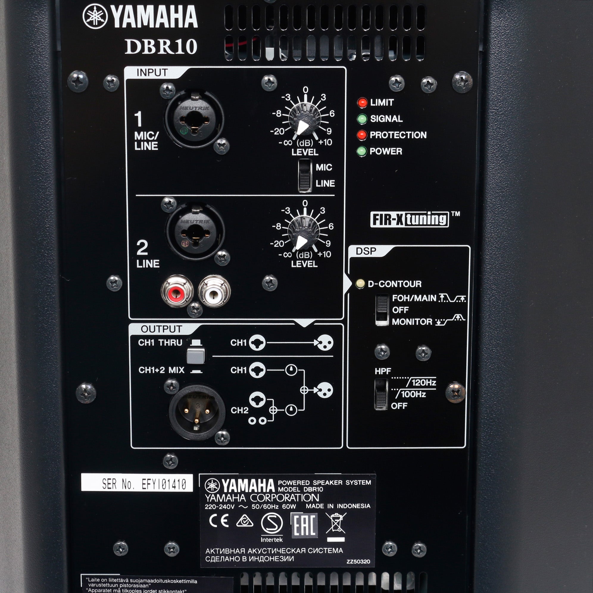Yamaha DBR10 actieve luidspreker 1 x 10 inch