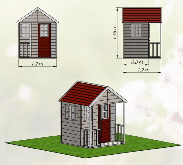Wendi Toys Spielhaus Fuchs