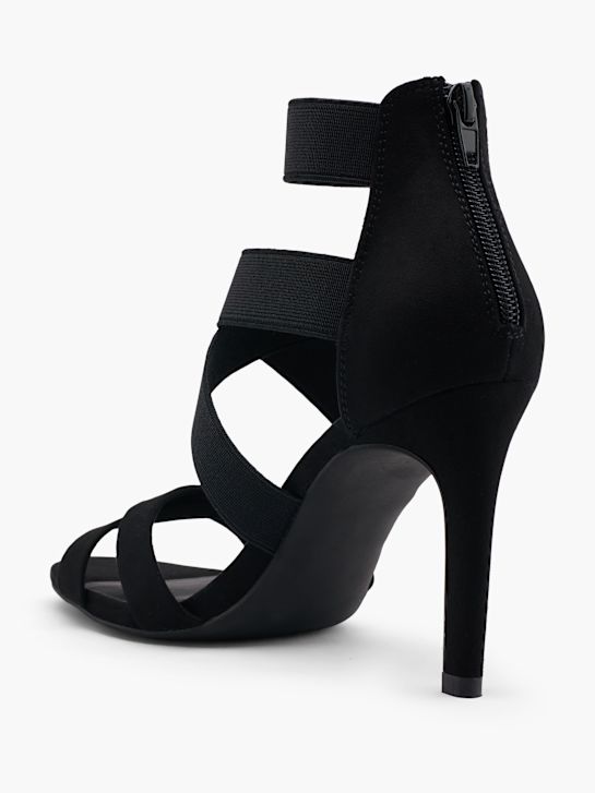 Graceland Sandalette Schwarz