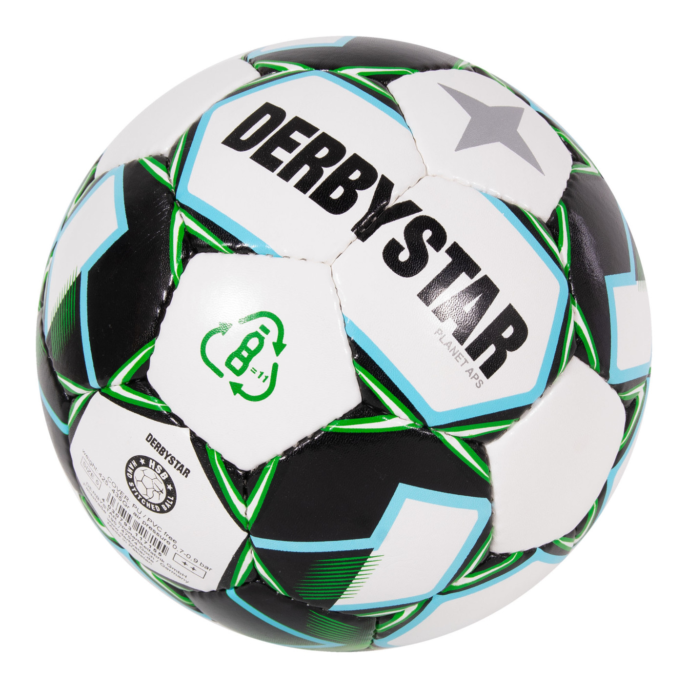 Derbystar Planet APS Voetbal Wit Groen
