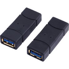 Adaptateur USB 3.0, USB A femelle - USB A femelle