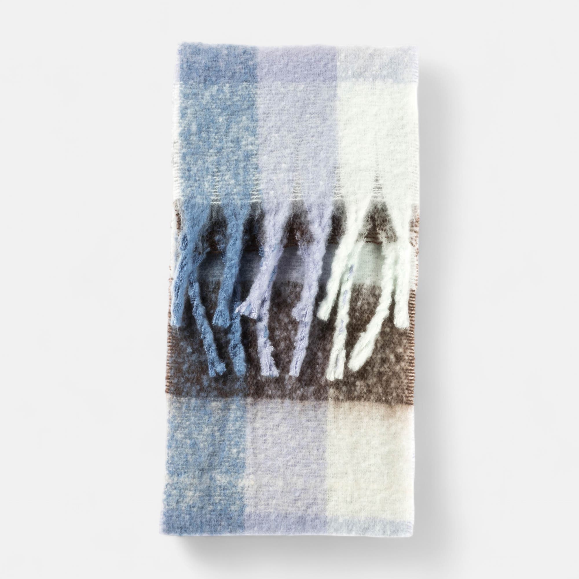 Echarpe bleu