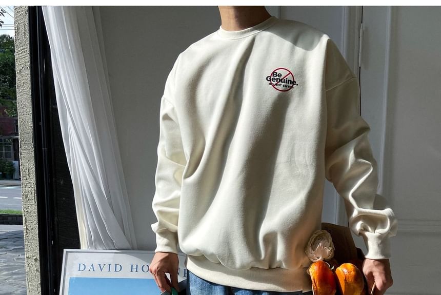 SeoulPop - Losse sweatshirt met print