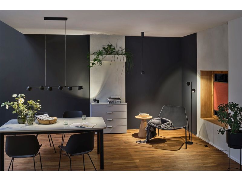 Paulmann Stehleuchte LED Puric Pane 3-Step-Dim Dimmbare LED Bodenleuchte