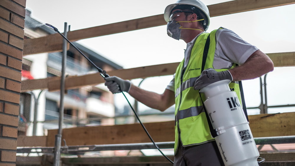 Pulvérisateur industriel à pression préalable ik 9