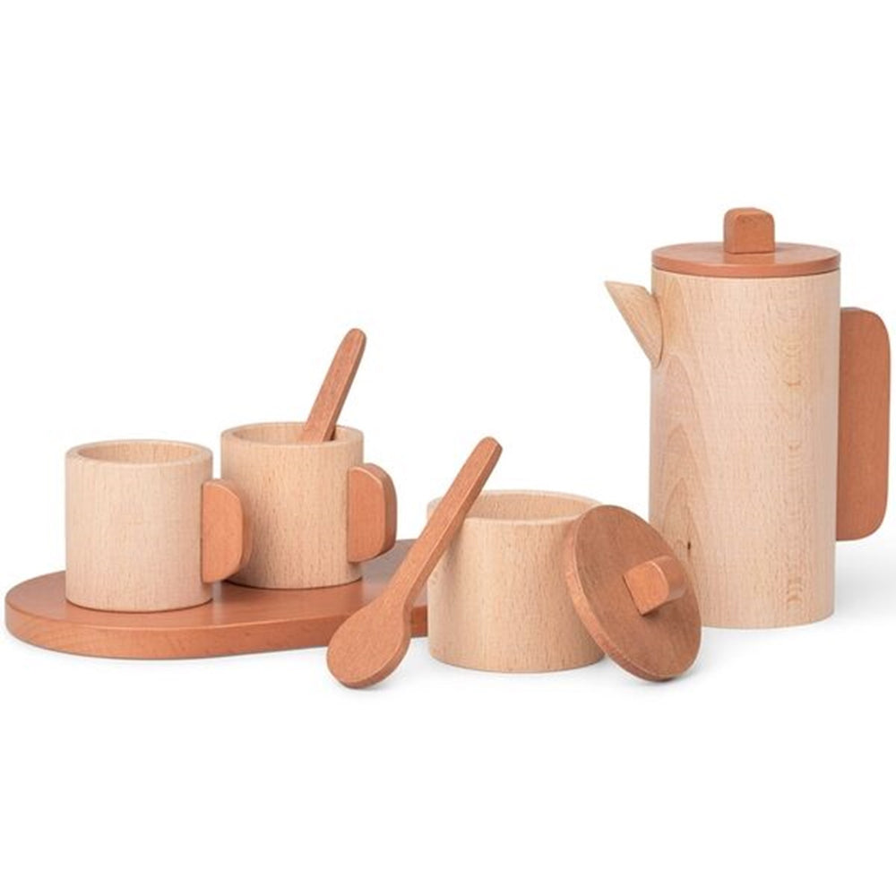 Toro Tea Set Natural - Ferm Living → Luksusbaby.dk