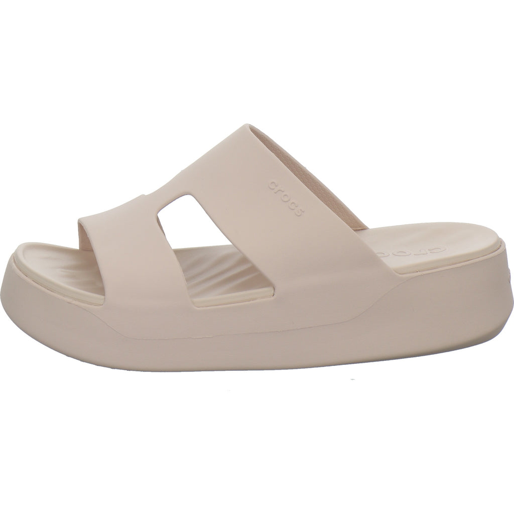 Crocs Pantoletten Damen Getaway Platform H-Strap Rosa