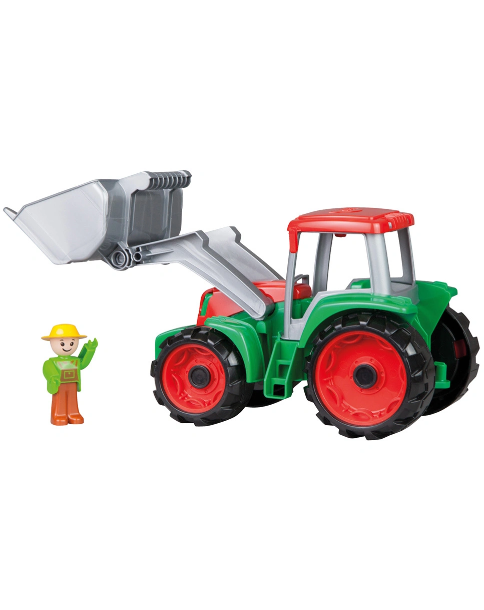 Traktor TRUXX mit Frontschaufel in rot/grün