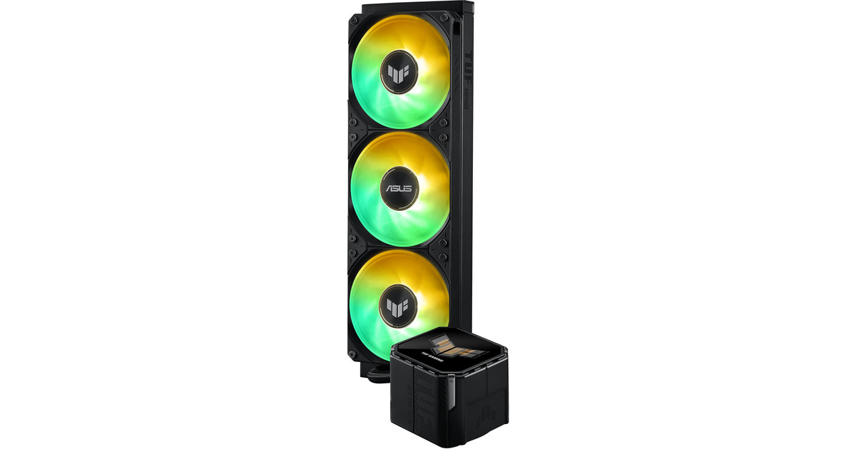 ASUSTUF Gaming LC III 360 ARGB LCD waterkoeling  (Zwart)