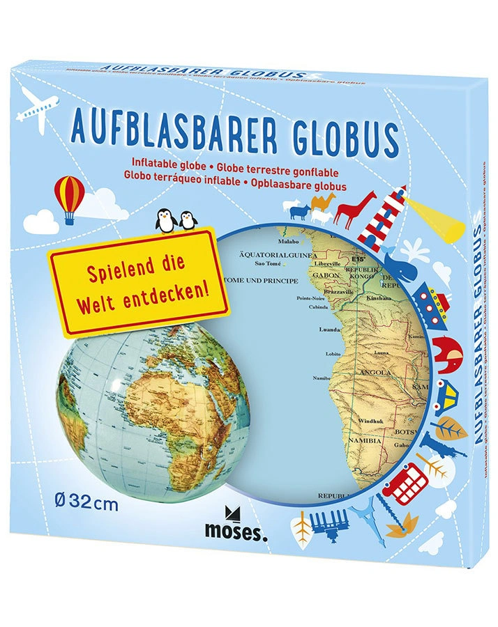 Aufblasbarer Globus
