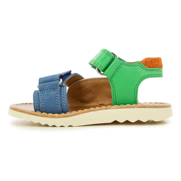 Pom d'Api Sandales Waff Jimy | Vert