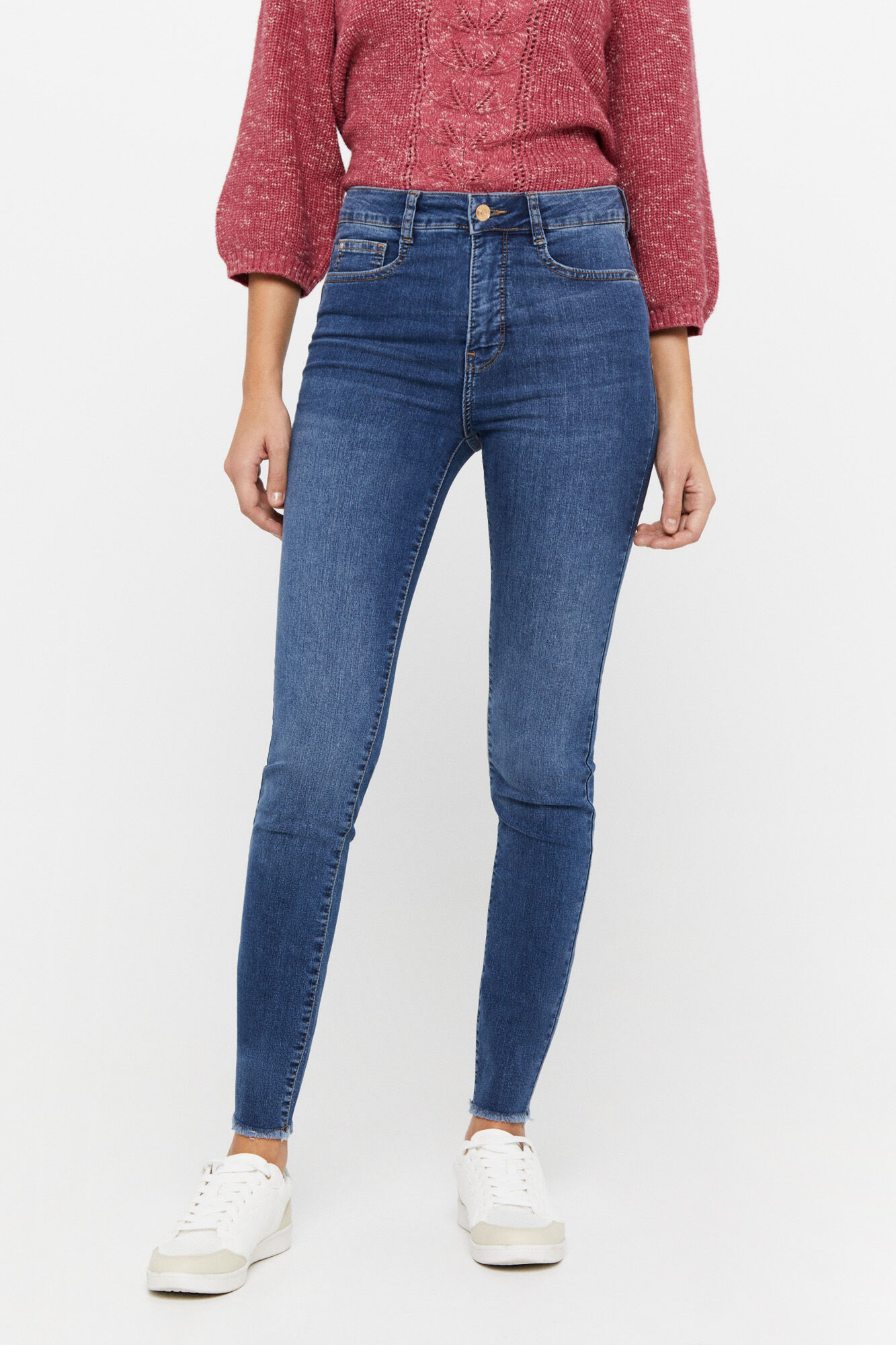 Calça vaquero redutora sensacional fit - Azul