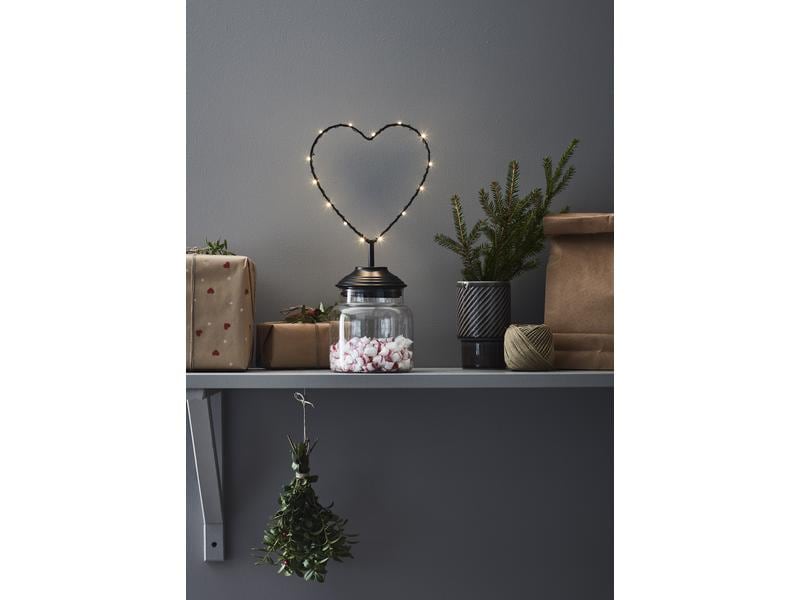 Markslöjd Guetzli-Dose Sweetie 18 x 12 x 35.5 cm, mit LED-H Gebäckdose für das Weihnachtsgebäck