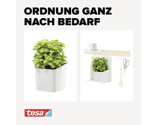 Tesa witte kruidenpotset 70024-00000-00