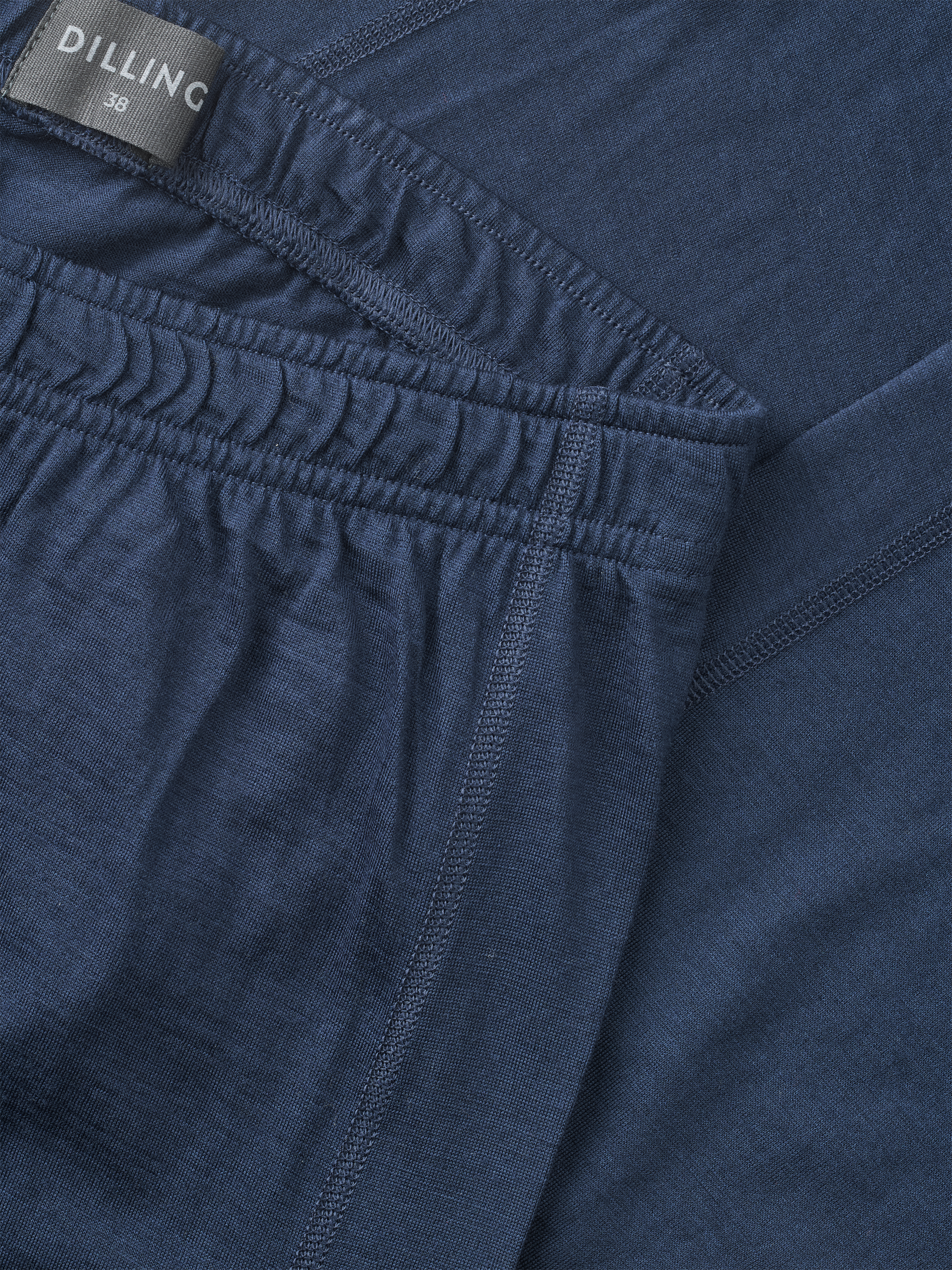 Legging van merinowol voor dames in Ijsblauw