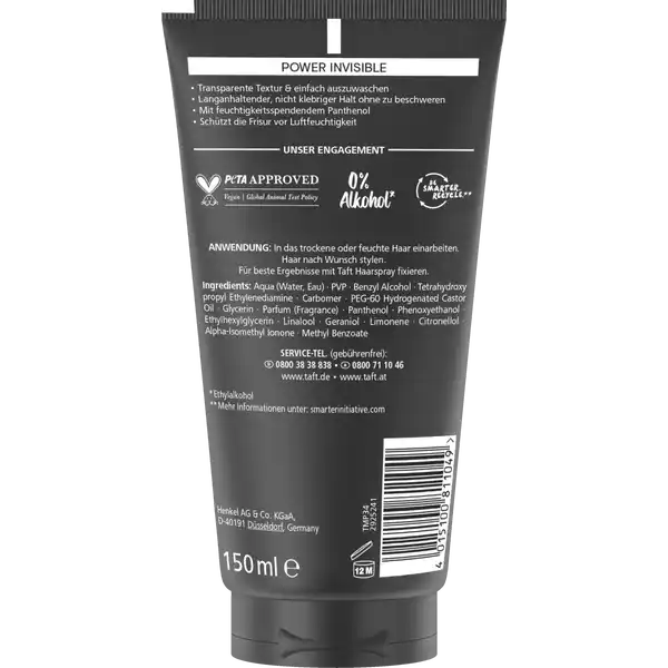 Styling Gel Power Invisible