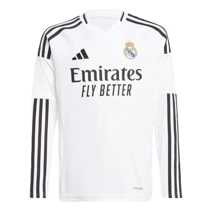 Adidas Real Madrid Thuis Shirt LS Junior