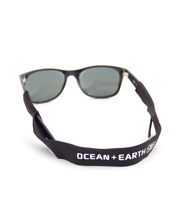 Ocean and earth Cordon néoprène pour lunettes - Neo Sunny strap Black Noir