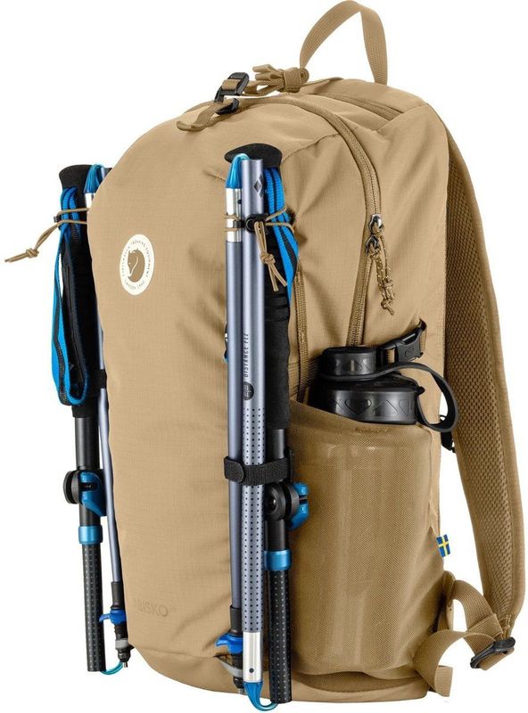Fjällräven - Rugzak - Mustard Yellow - 100% Gerecycled Polyamide - Inhoud 16 L