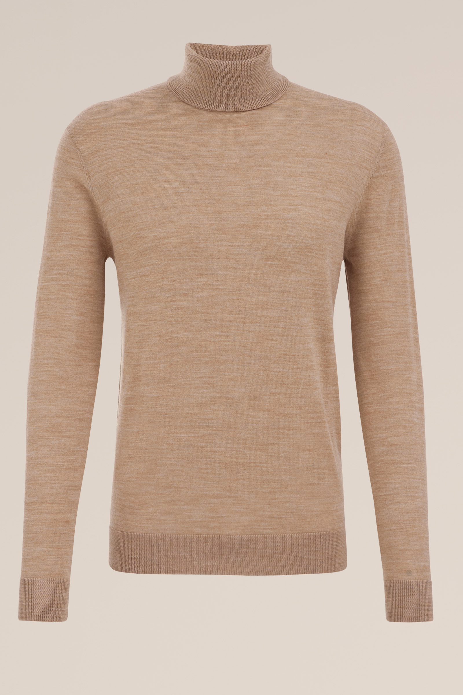 coltrui van merinowol WE Fashion Beige
