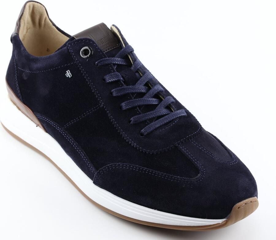 Van Bommel Libra 03.05 sneakers heren blauw 41 01 darkblue suede 40(7 )