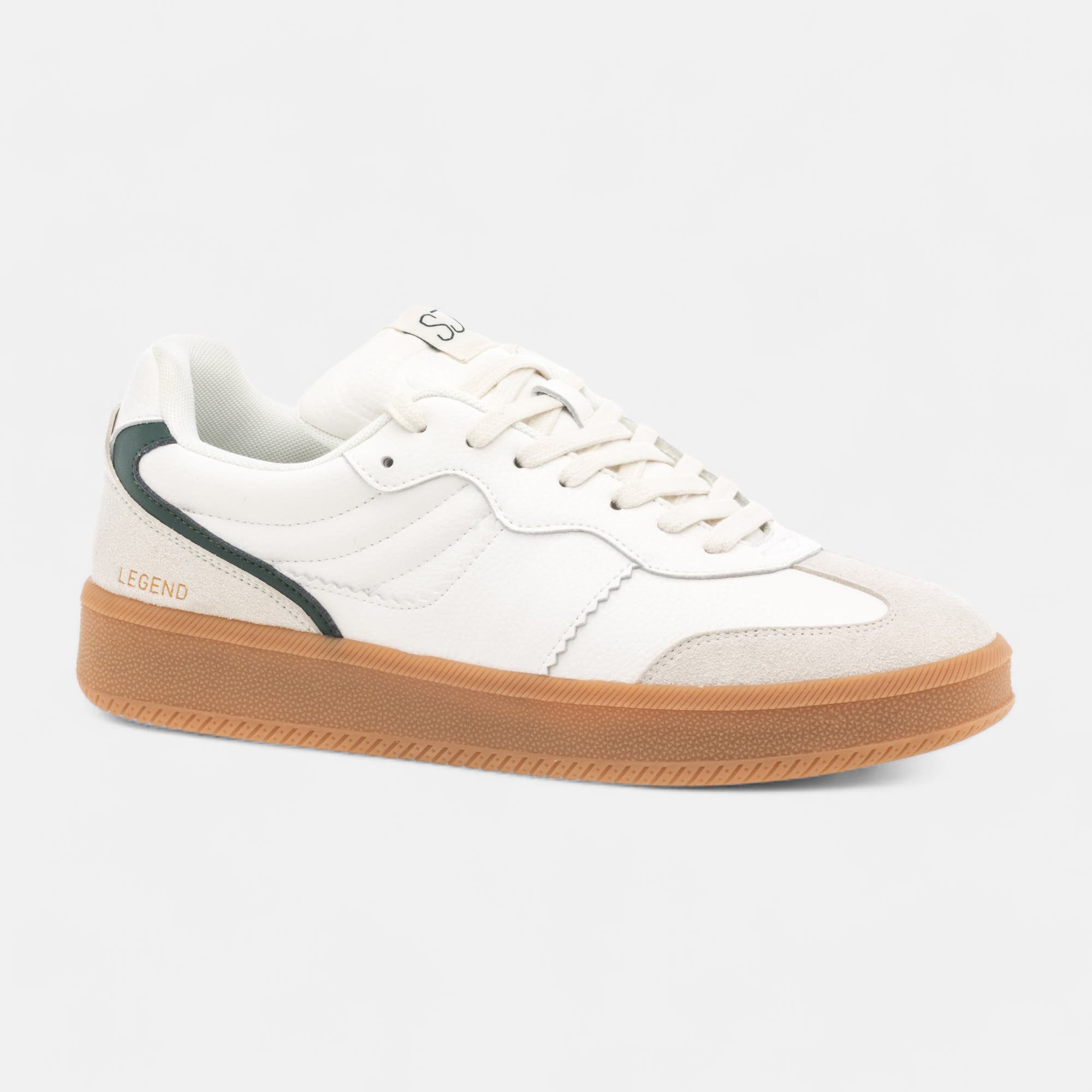Baskets Homme en cuir blanc