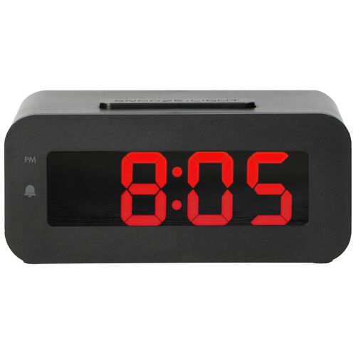 réveil digital LED avec fil