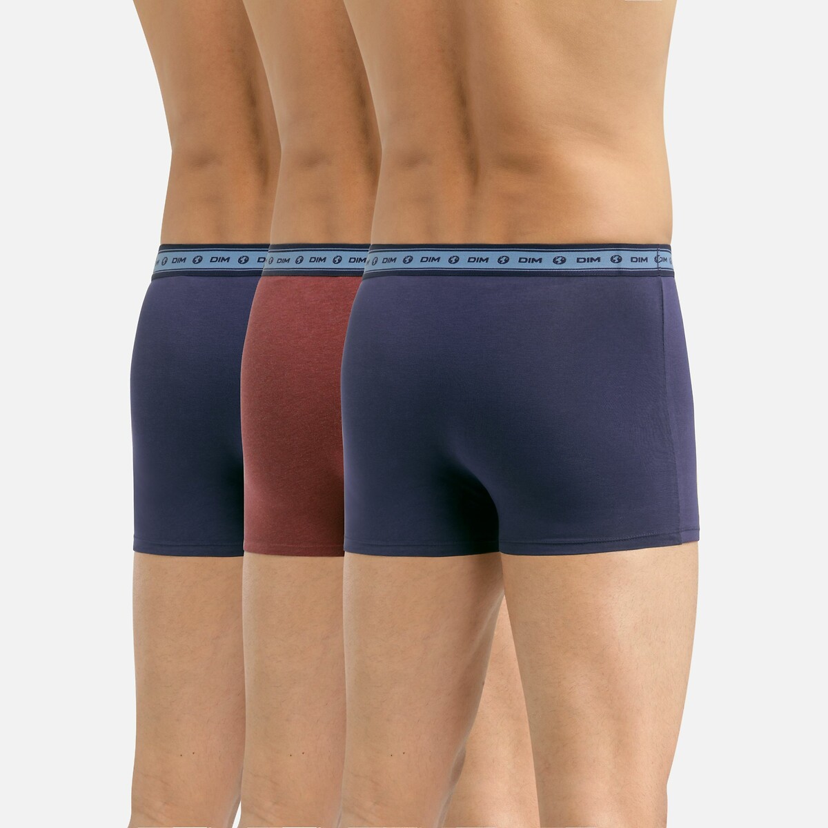 DIM<br>Conjunto de 3 cuecas boxer em bom estado