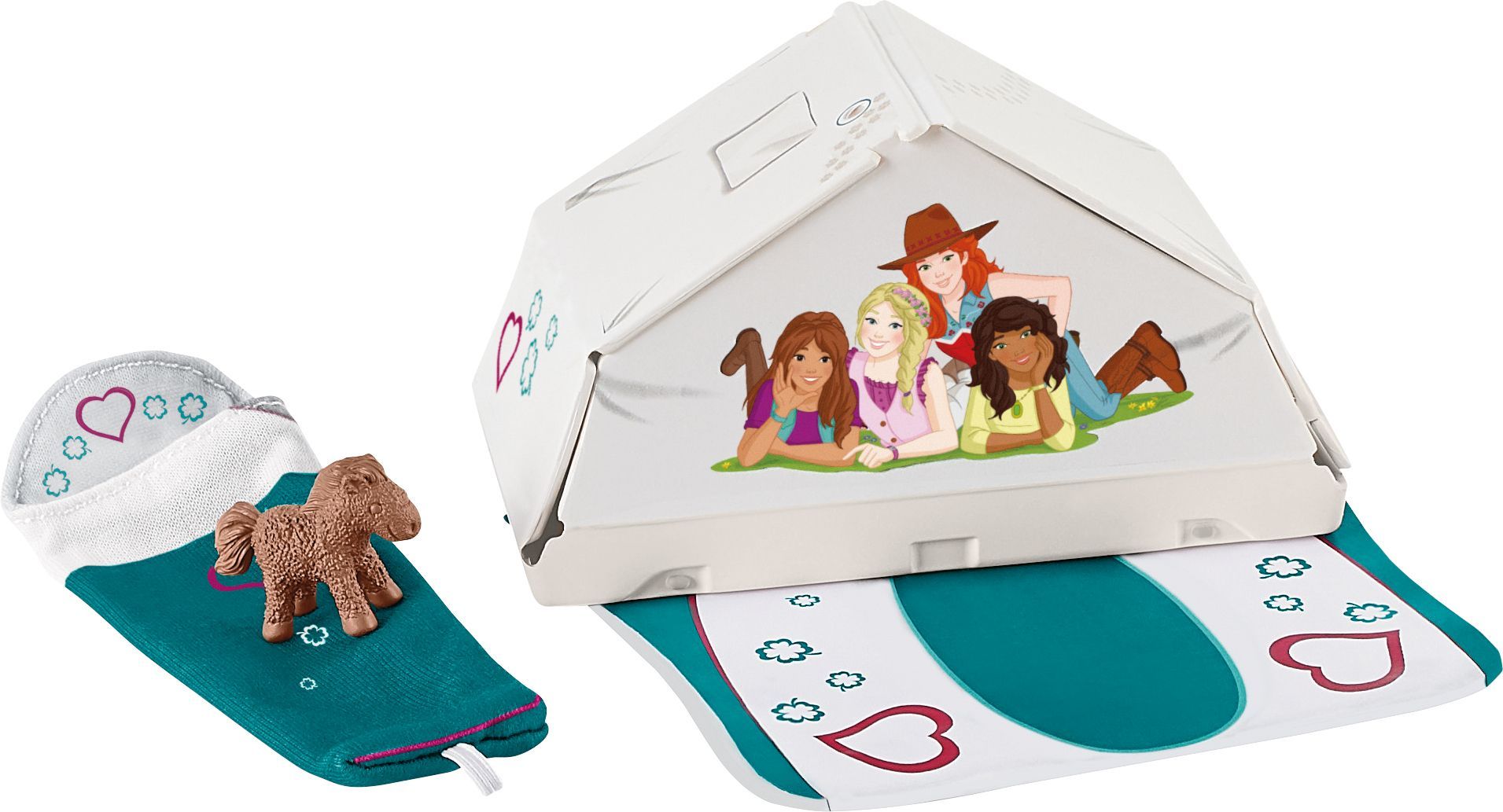 schleich® 42537 Horse Club – Accessoires Camping