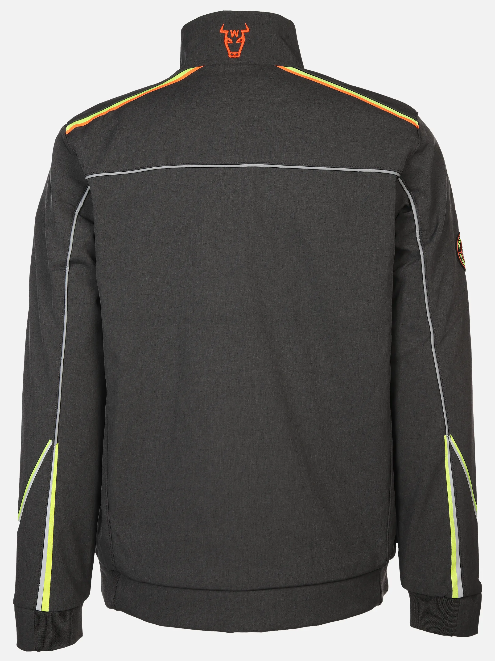 Herren Softshelljacke mit Neondetails