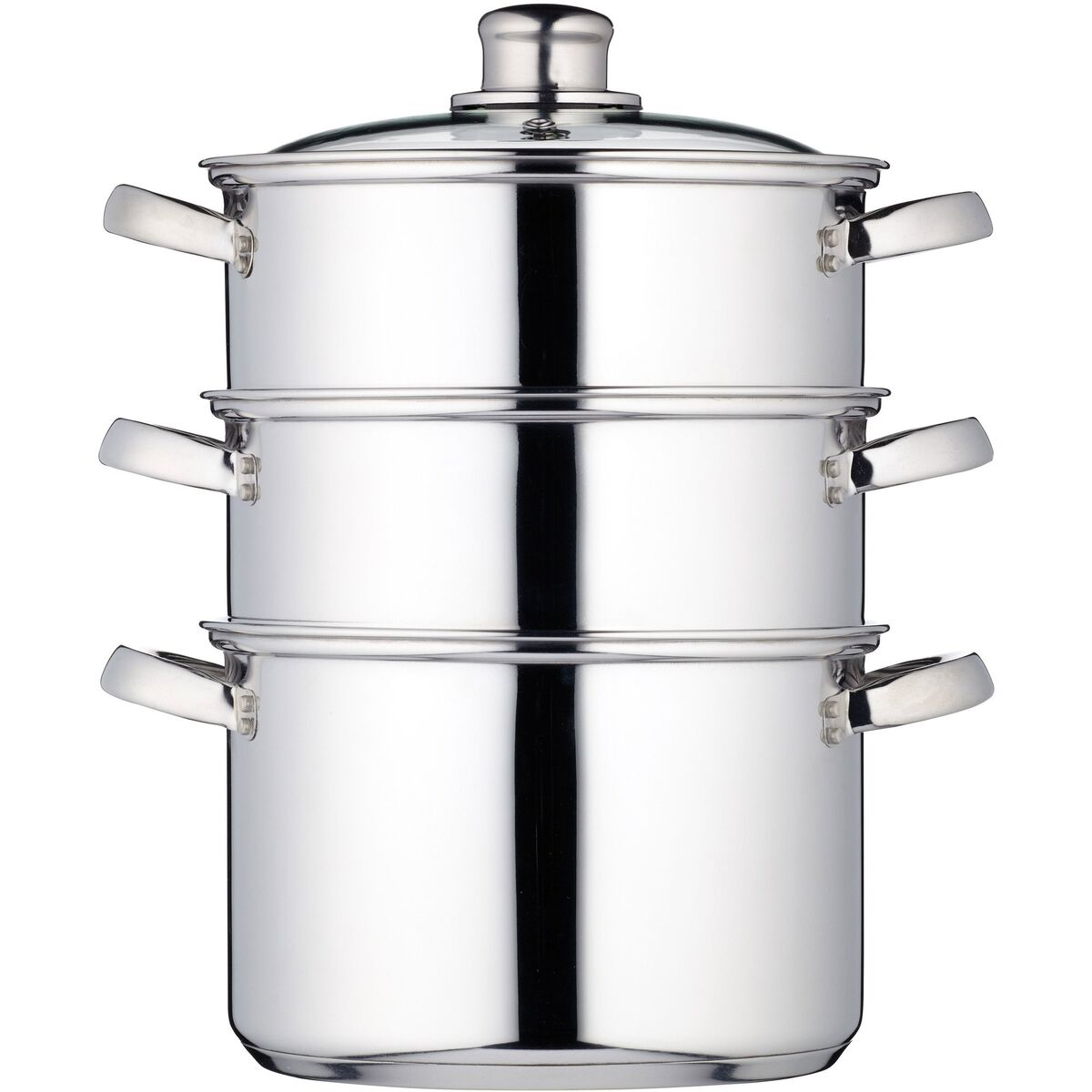 Dampkoker 4 deler 20 cm.
