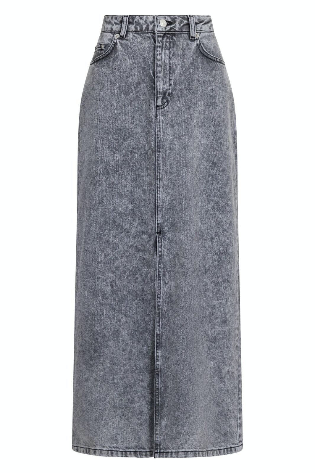 Neo Noir Frankie D Skirt grey