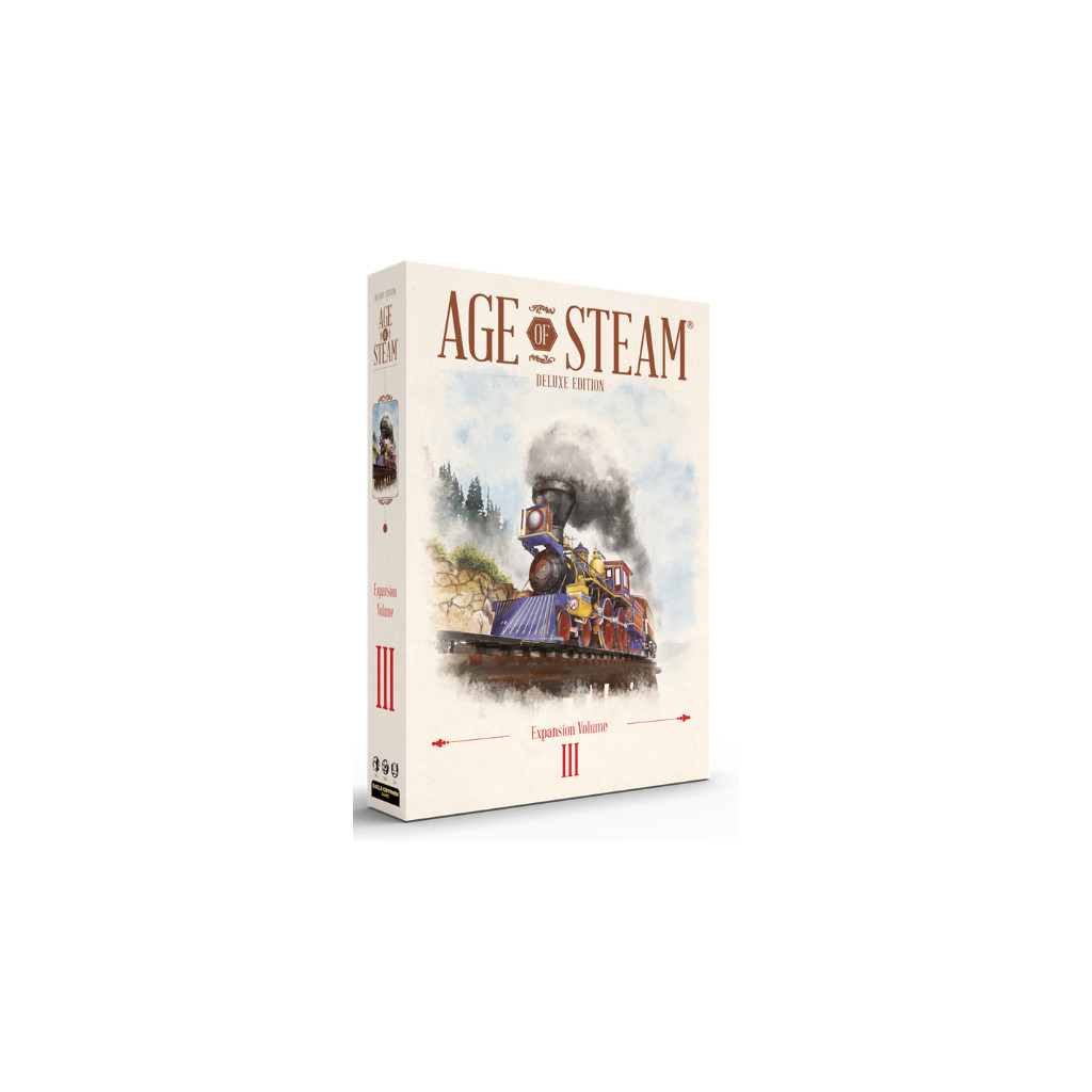 Age of Steam Deluxe: Map Expansion Volume III