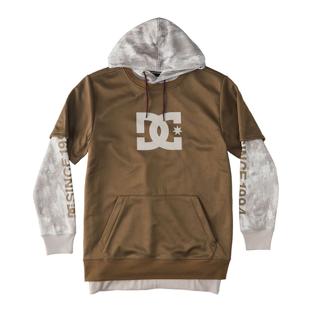 DC Shoes DRYDEN - Sweat Homme sand stone