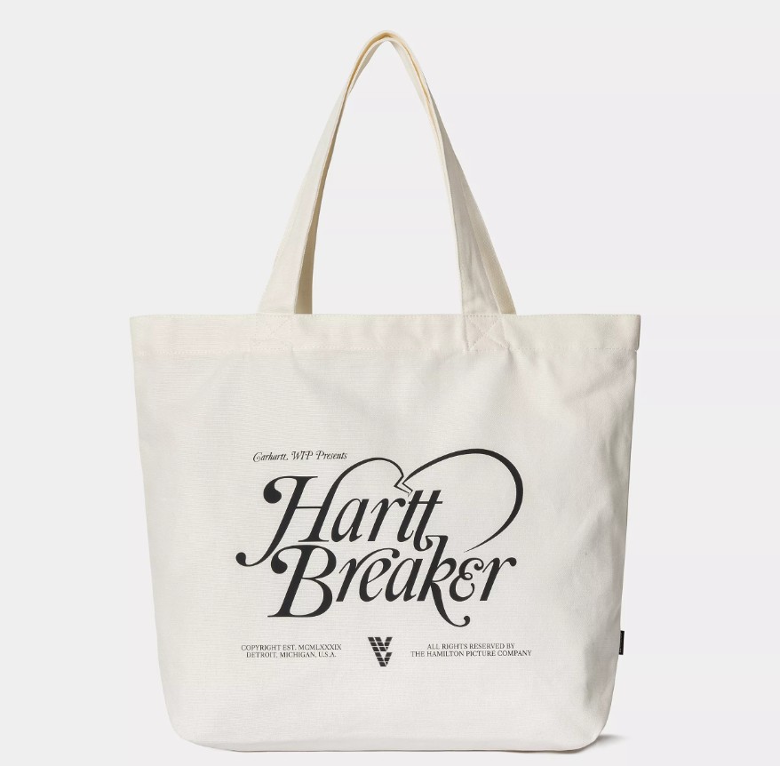 Carhartt WIP Canvas Graphic Tote Large Black