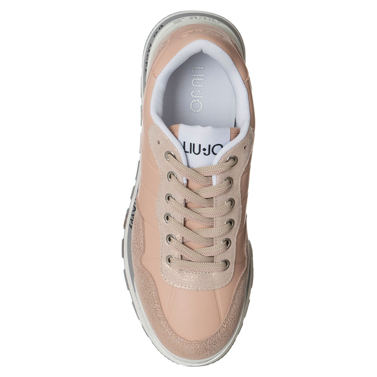 Liu-Jo Sneakers en Cuir Lena roses