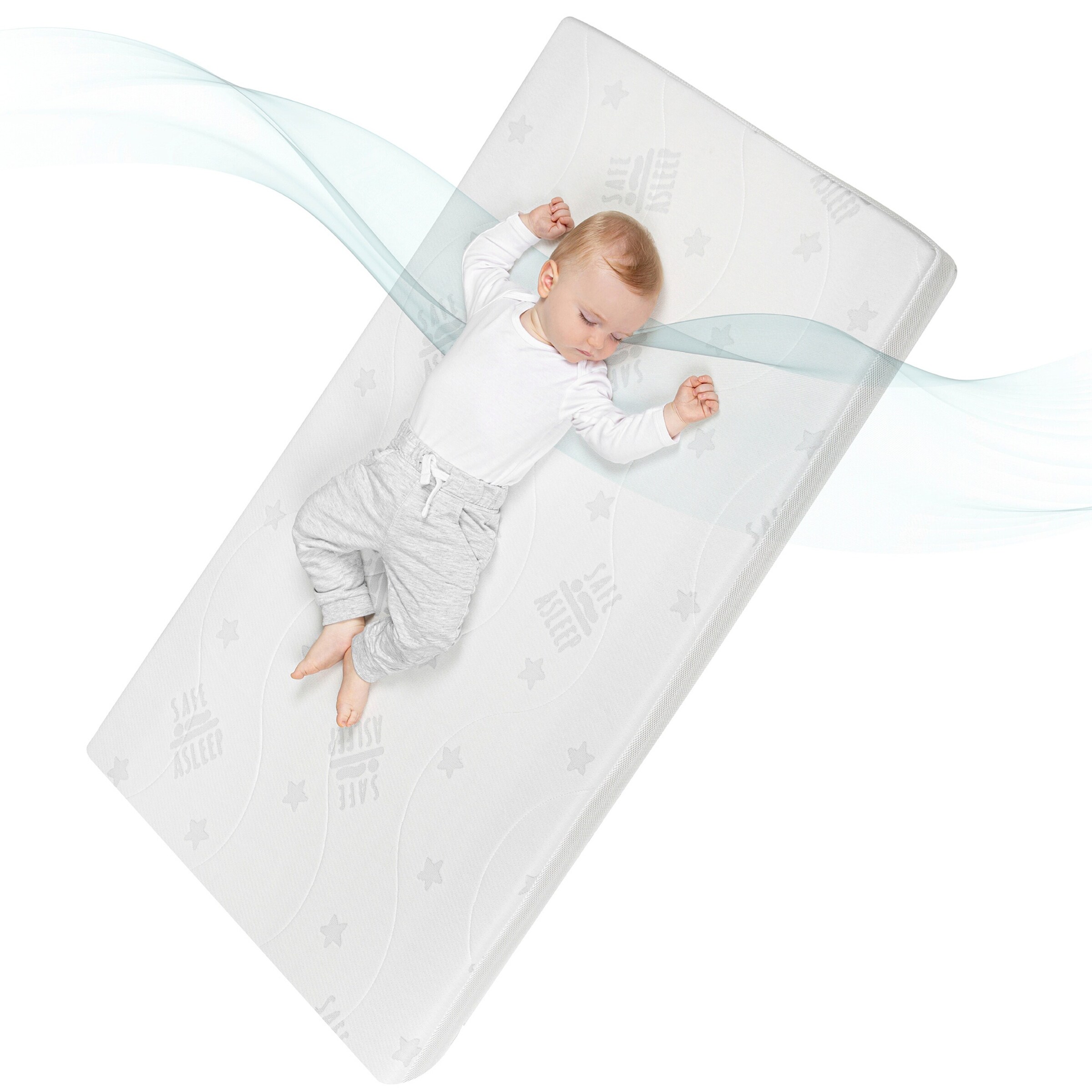 roba Babybettmatratze Air Balance PLUS, 60x120 cm safe asleep®