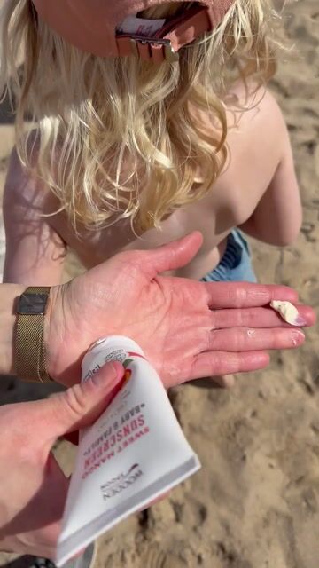 Solkrem Baby & Family SPF50 – Mineral, 100% Naturlig – Trygg for Nyfødt | Sweet Mango, 150 ml