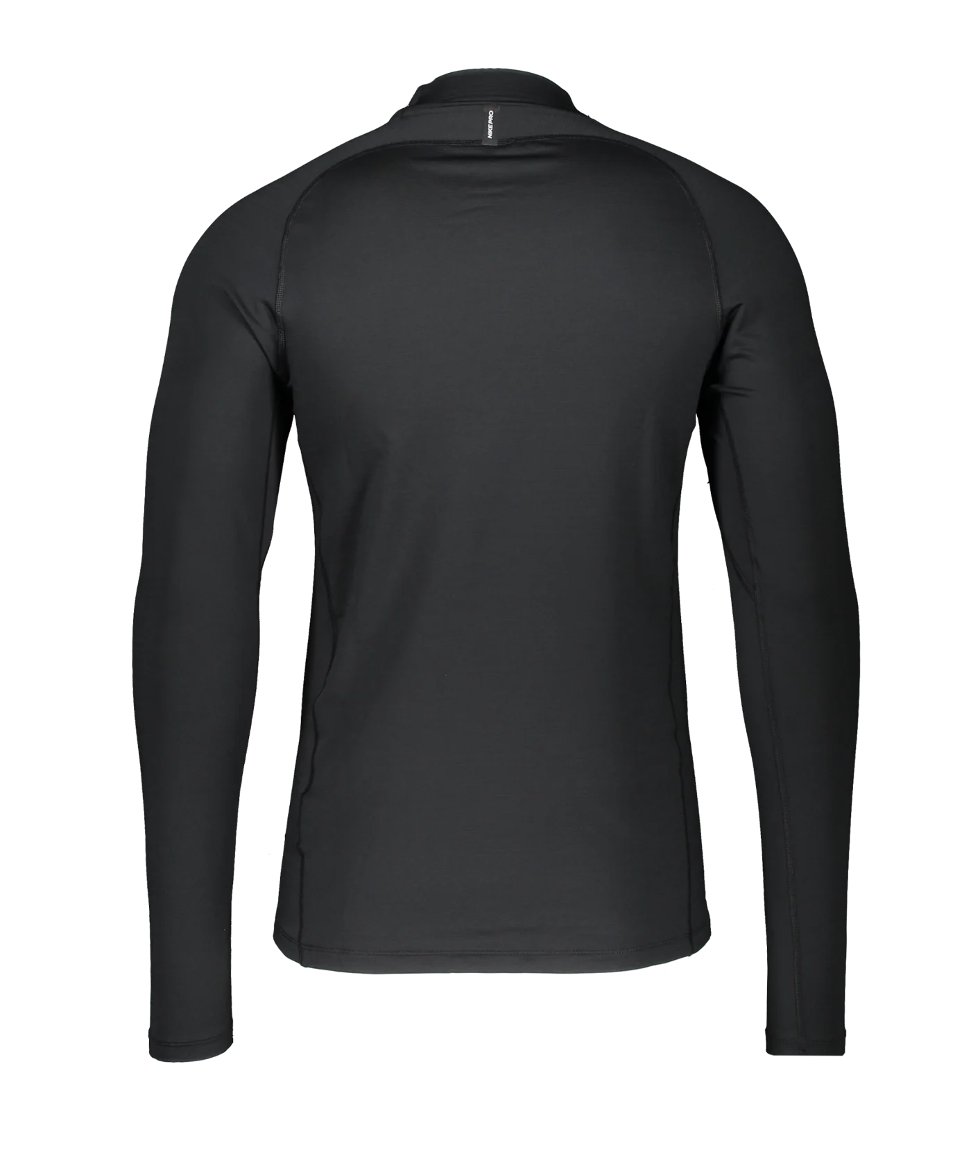 Nike Pro Warm Mock Sweatshirt Schwarz Weiss F010