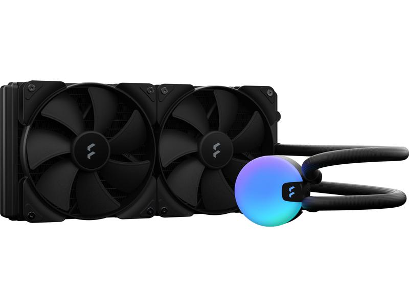 Fractal Design Wasserkühlung Lumen S28 V2 AIO-Wasserkühler für Intel- und AMD-Prozessorsockel mit voraufgetragene Wärmeleitpaste