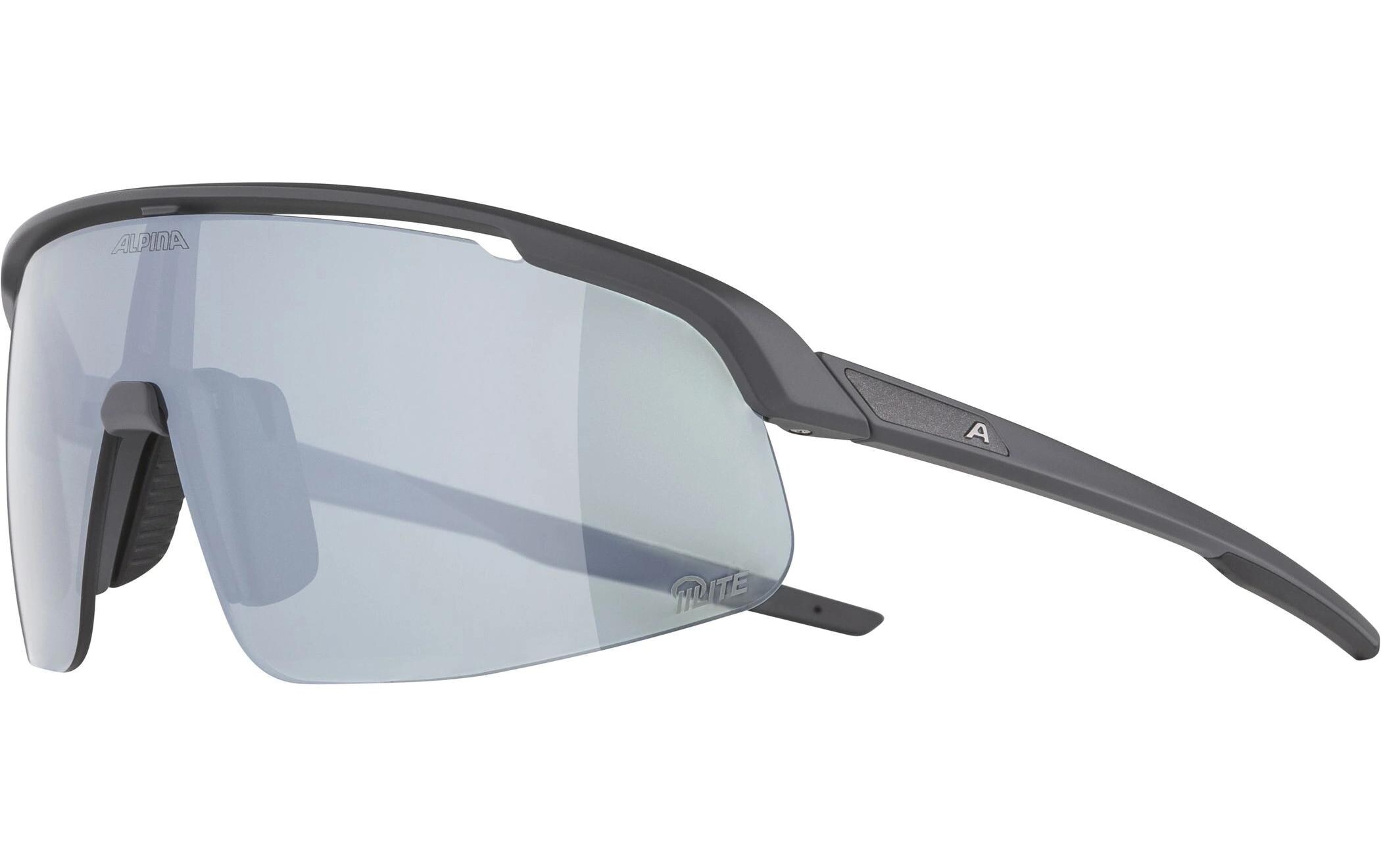 Sportbrille Turbo Pro S Q-Lite - Midnight Grau mattVelobrille Cat. 2