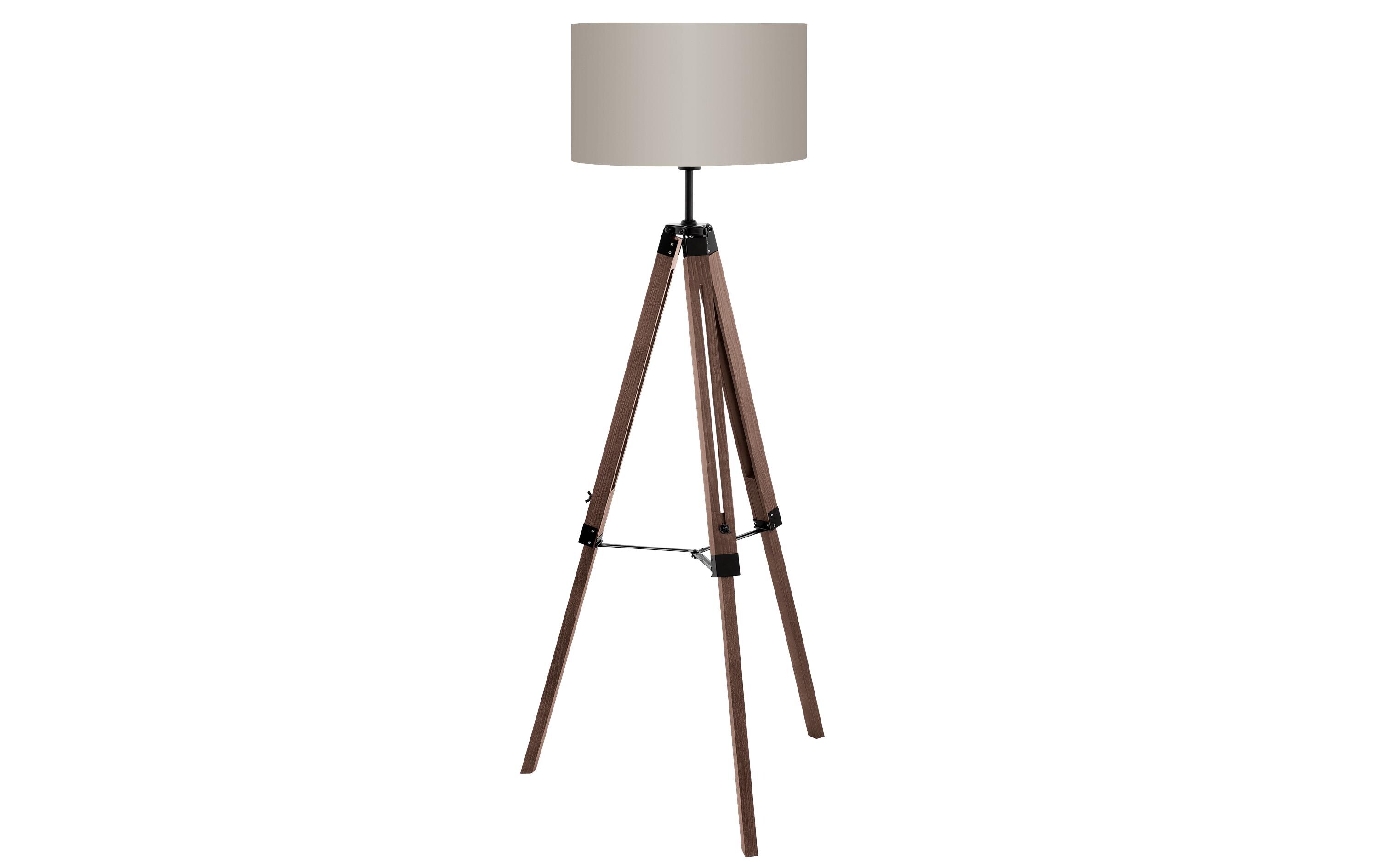 Stehleuchte LANTADA nuss exkl. E27 1x60W<br>Dreibeinlampe