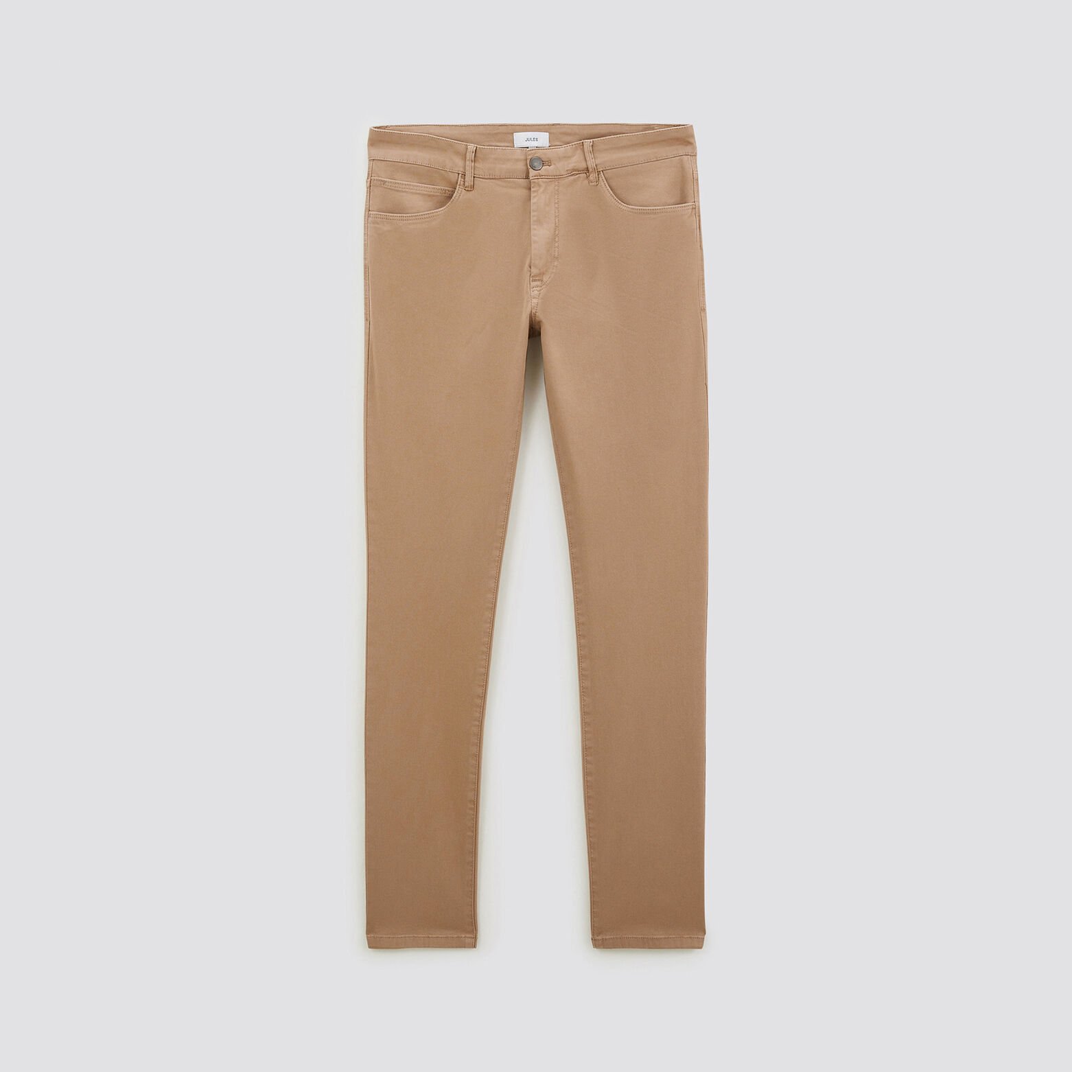 Pantalon 5 poches Beige