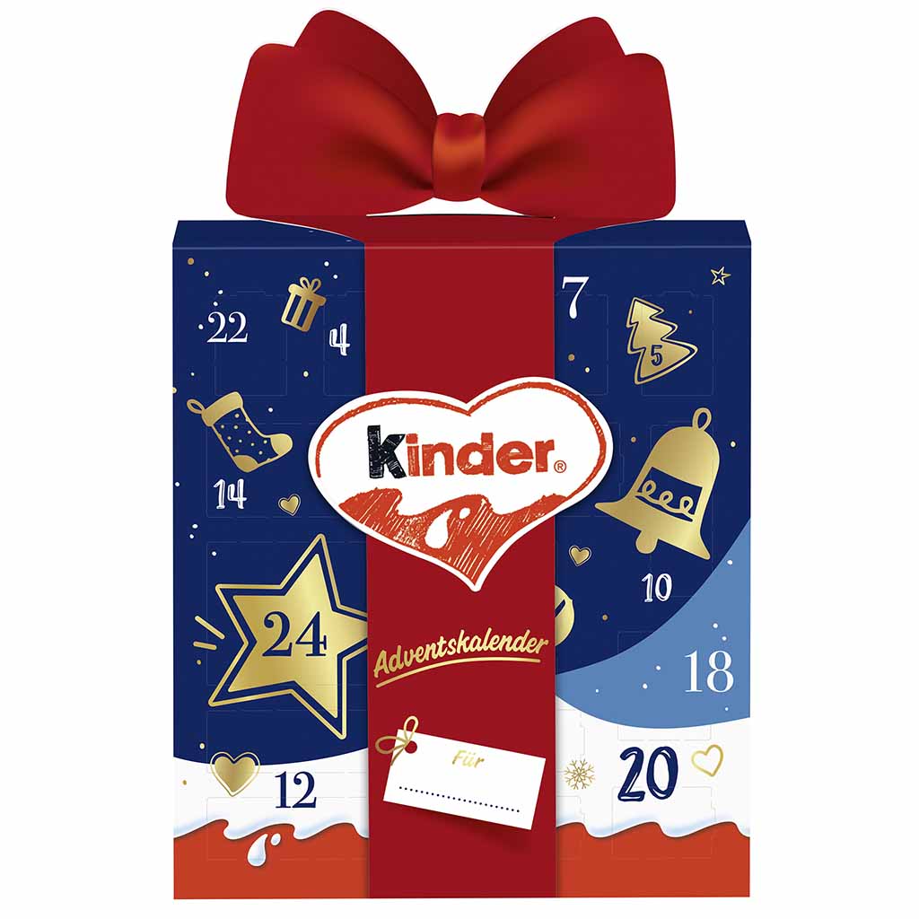kinder Giftbox Kalender 214g MHD:20.4.25
