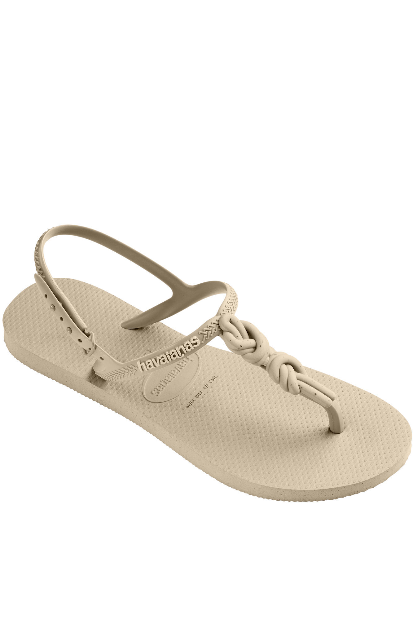 Chinelo Hav Twist Plus - bege