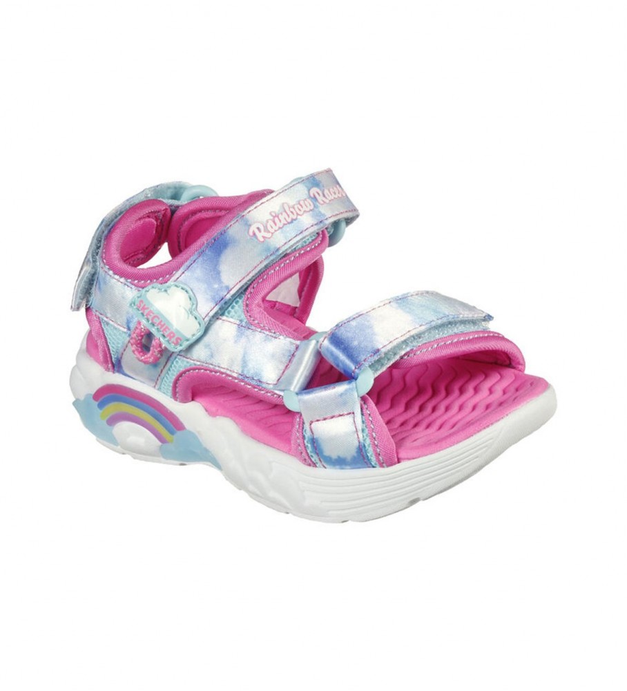 Skechers Sandalias Rainbow Racer rosa
